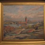 408 9580 OIL PAINTING